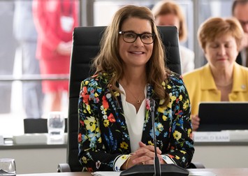 Melinda Gates.