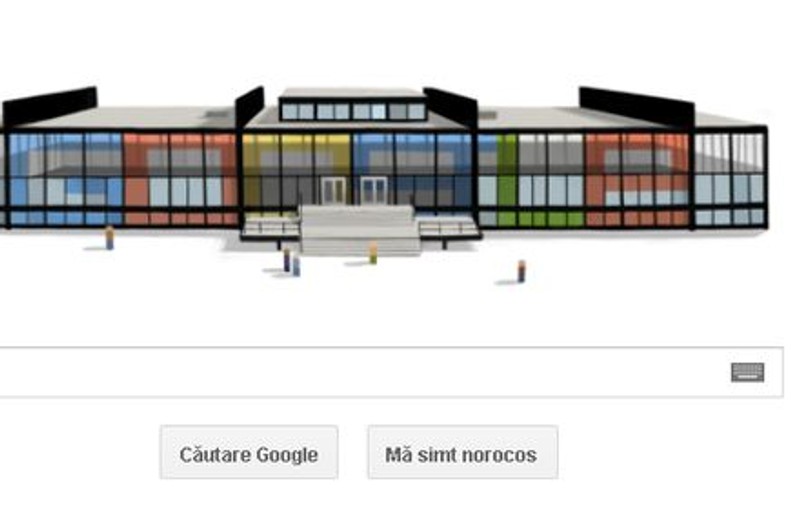 Google îl sărbătorește pe arhitectul Mies van der Rohe, cu un logo special
