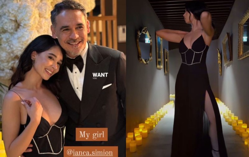 Imagini cu fiica lui Răzvan Simion la nunta tatălui ei. Cât a costat rochia purtată de Ianca