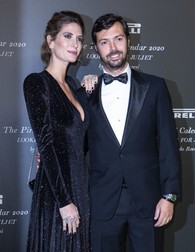 Nicole Moellhausen and Giovanni Tronchetti Provera attend the presentation of the Pirelli 2020 Calendar Looking For Juliet at Teatro Filarmonico on December 3, 2019 in Verona, Italy. Photo by Marco Piovanotto/ABACAPRESS.COM