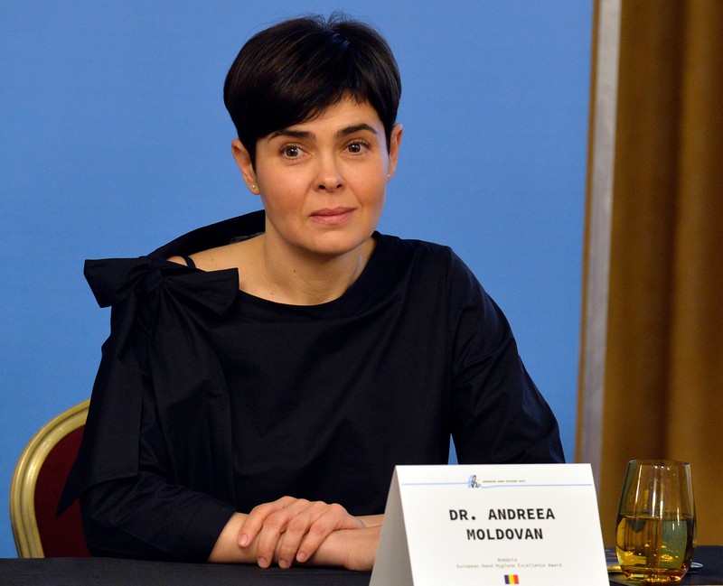 Dr. Andreea Moldovan, director medical la Spitalul de Boli Infecţioase Braşov (foto Agerpres)