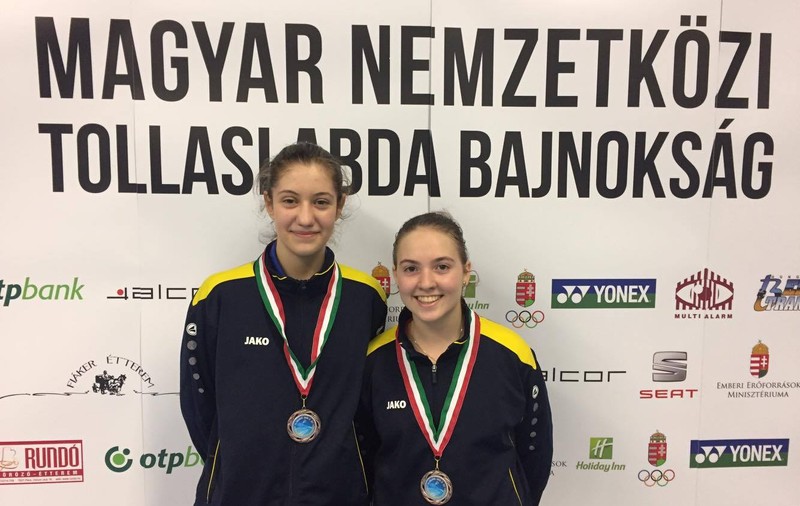 Badminton. Bronz pentru Maria Duțu și pentru Ioana Grecea, la Internaționalele de Juniori ale Ungariei