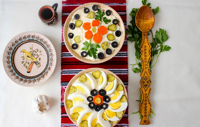 Salată boeuf - rețete pas cu pas pentru salată făcută în casă