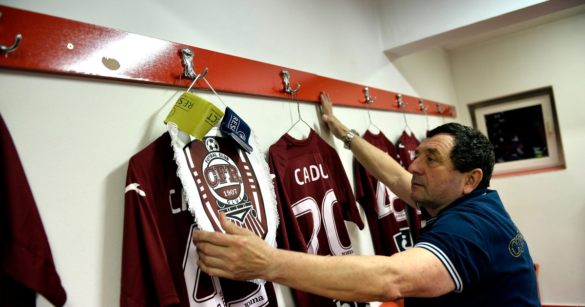 Povestea celui mai vechi angajat al celor de la CFR Cluj! De 40 de ani Ioan Albu e nelipsit din vestiarul campioanei României