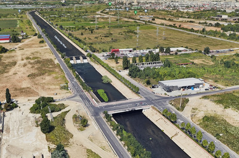 Bd. Unirii/str. Nicolae Teclu&nbsp;| Captură Google Earth