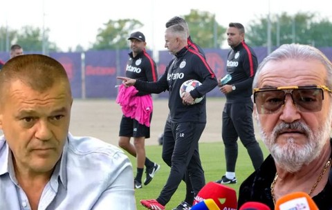 Mustață: „Nea Gigi, dă-i afară!” Patronul FCSB a reacționat imediat în direct