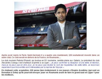 Anunţul presei franceze despre intenţiile şeicilor legate de Petrolul