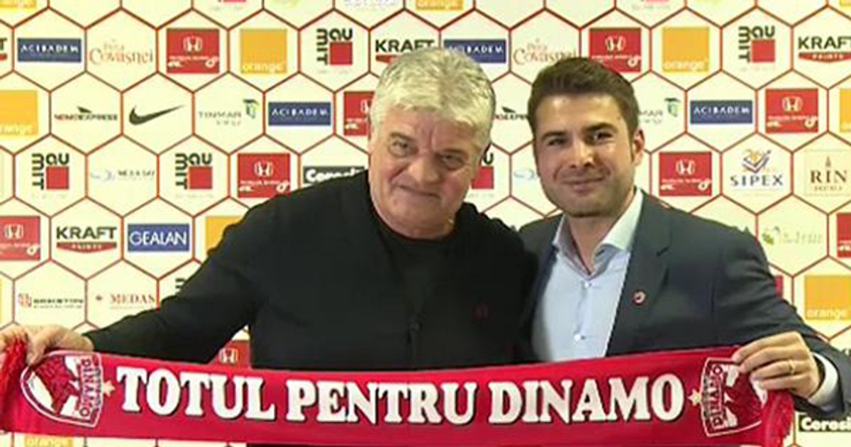 Mutu a făcut prima poză ca președinte la Dinamo alături de antrenorul Ioan Andone, pe care vrea să-l schimbe