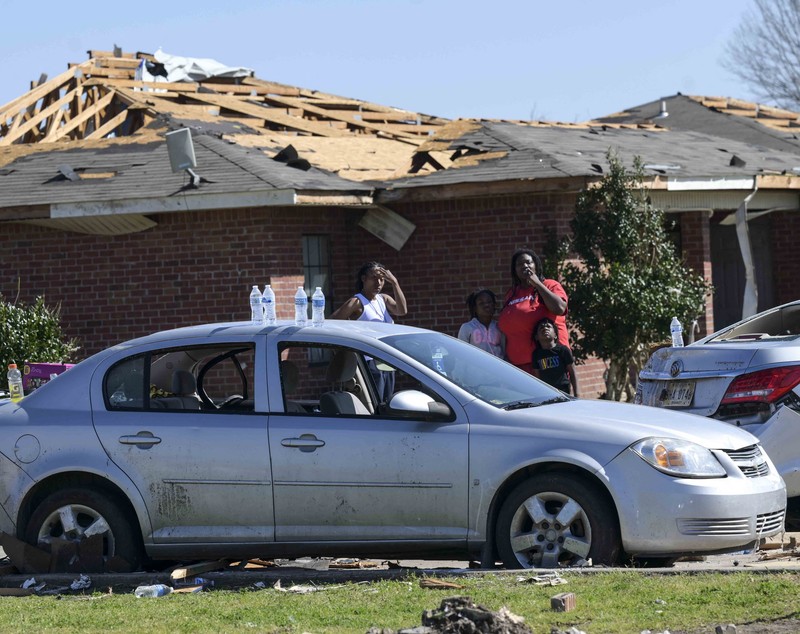 Stare de urgenţă în Mississippi, după ce a fost grav lovit de tornade. Cel puțin 25 de morți și zeci de clădiri distruse