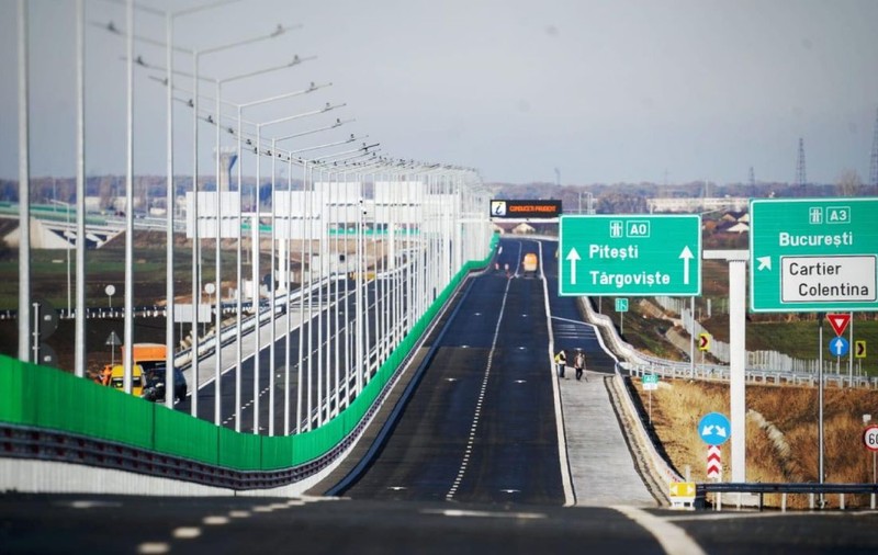 Harta autostrăzilor din România la finalul anului 2024. Peste 1300 de kilometri de autostradă sunt în execuție sau în licitare