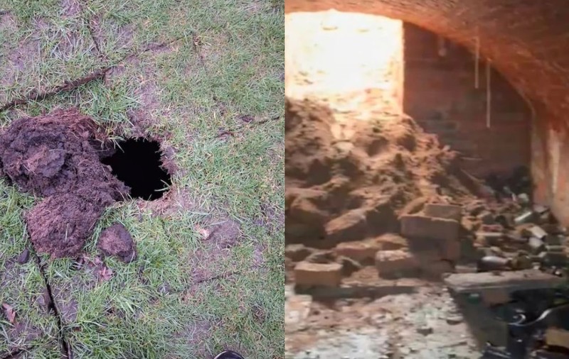 O gaură pe un teren de golf a dus la o descoperire istorică remarcabilă: „S-a deschis un vid”