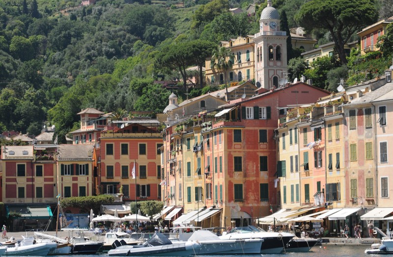 Italy, Portofino - July 11, 2023.Via Silvio Berlusconi. In the Italian city of Portofino there will be the first street named after Silvio Berlusconi.View of Portofino dated Juny 2023 / Profimedia Images