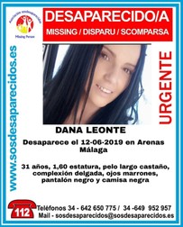 Anunțul prin care Dana Leonte a fost dată dispărută