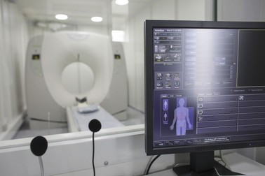 Computerul tomograf mobil a fost inaugurat luna trecută la Institutul Matei Balș