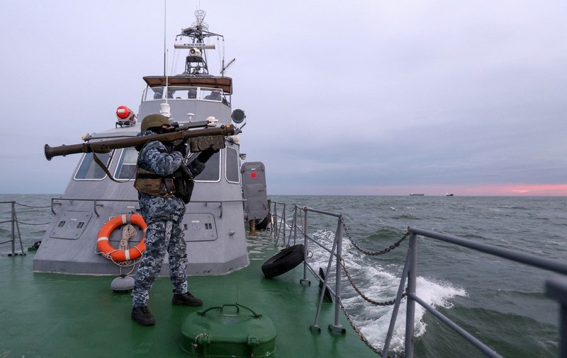 Rusia spune că a dejucat un atac cu drone ucrainene asupra navelor de marfă civile din Marea Neagră