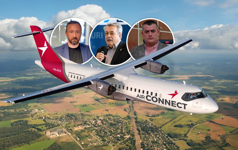 Cine e în spatele AirConnect, cea mai nouă companie aeriană românească: un fost director Blue Air, un proprietar de aeroport și investitori din aviație, turism și imobiliare