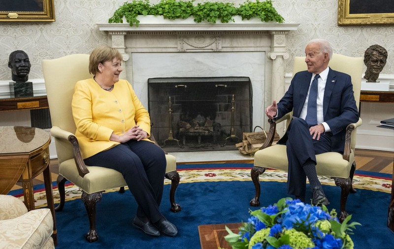 Prietenie, dar și dezacorduri cu Joe Biden, la ultima vizită oficială a lui Merkel la Casa Albă
