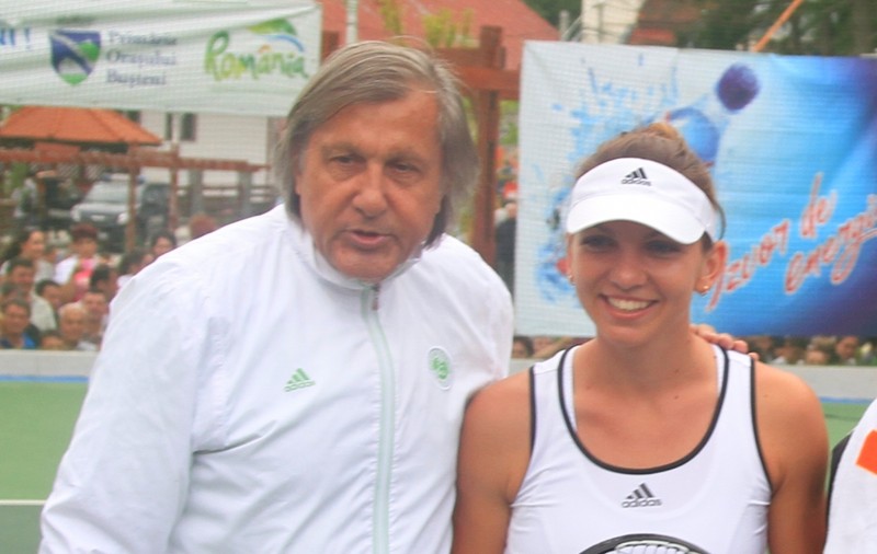 Simona Halep și Darren Cahill au ieșit pe străzile Madridului cu tricouri cu mesaje de susținere pentru Ilie Năstase