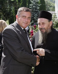 Gheorghe Funar (stânga) | Foto: Hepta