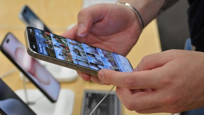 29 September. 2023/. All Iphone 15 pro Titanium and iphones 15 pro nd other models in danish capital Cpenhagen Denmark (