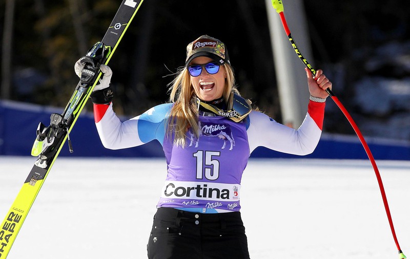 Schioarea elvețiană Lara Gut a câștigat coborârea de la Cortina d'Ampezo