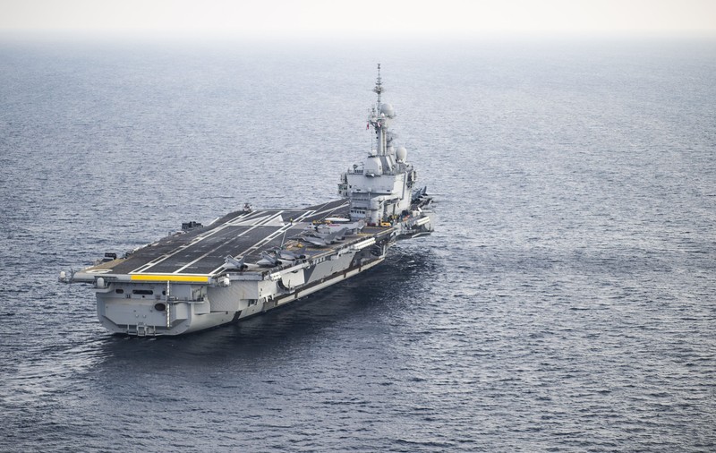 Alertă pe portavionul francez Charles de Gaulle, după ce 50 de marinari au fost testați pozitiv la Covid-19