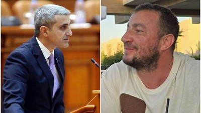 Scandal monstru între Robert Turcescu (stânga) și Marian Godină (dreapta)