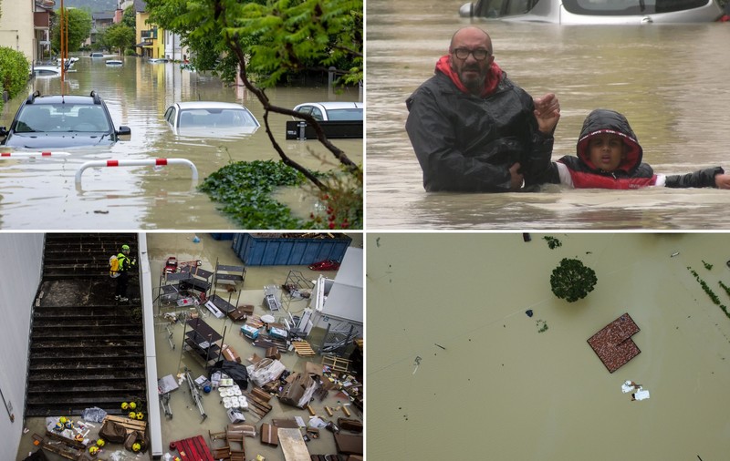 „Ceva nemaiîntâlnit în acest secol. Trebuie să ne pregătim, aceasta este criza climatică”. Italia caută o explicație pentru inundațiile catastrofale