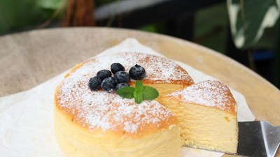 Japanese cheesecake