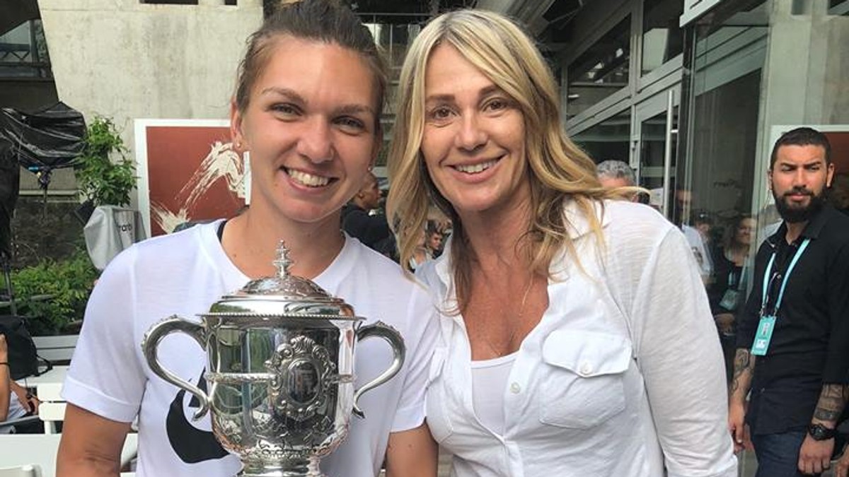 Zeița Nadia Comăneci, alături de Halep