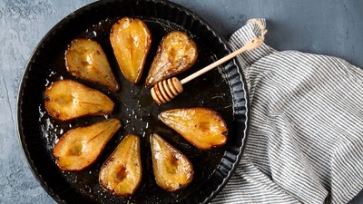 retete-de-pere-caramelizate