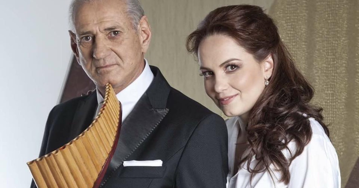 Gheorghe Zamfir și Nicoleta Beca