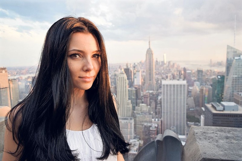 New Yorkul văzut de sus e fascinant, crede Corina. Și noi n-o contrazicem...