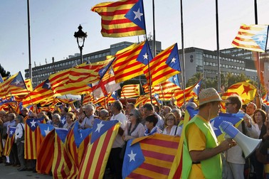 Catalanii nu mai vor în Spania FOTO: EPA