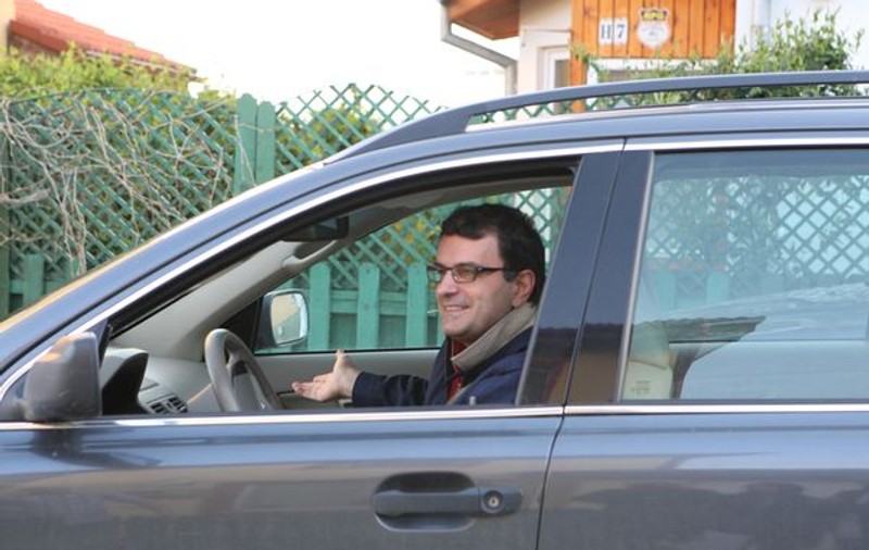 Lucian Mândruţă conduce o nouă maşină: "E cea mai bună săptămână din viaţa mea de şofer"