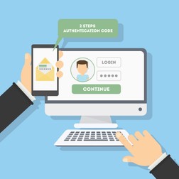 Anumite platforme utilizează o autentificare în doi paşi, ceea ce implică, pe lângă computer, folosirea telefonului mobil