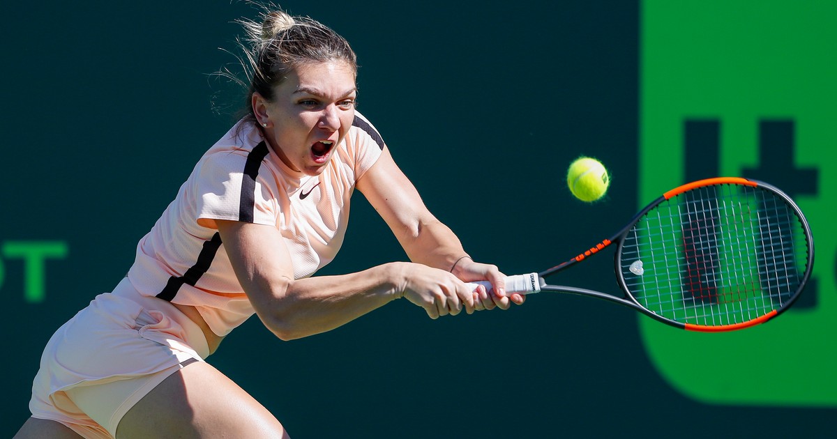Imagini de la primul antrenament al Simonei Halep la Cluj