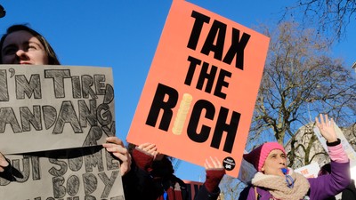 London,-,January,18,,2020:,Protesters,Stand,On,Whitehall,In