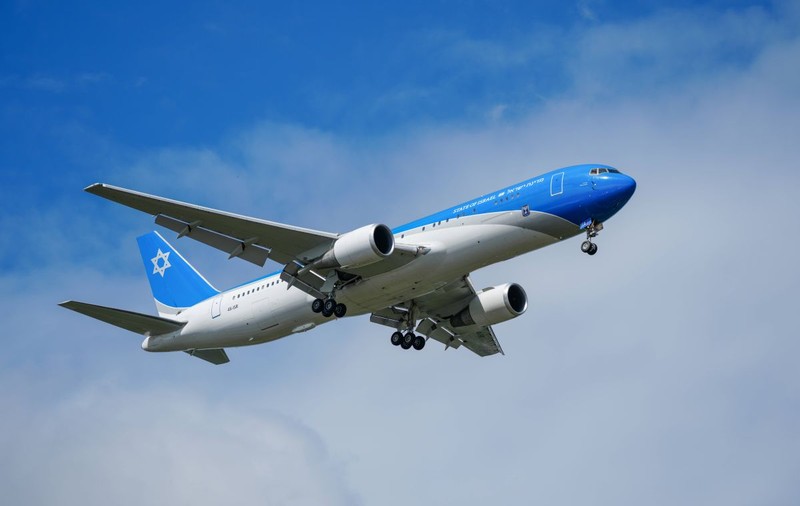 Avionul guvernului israelian a fost relocat într-o țară din Europa, din motive de securitate