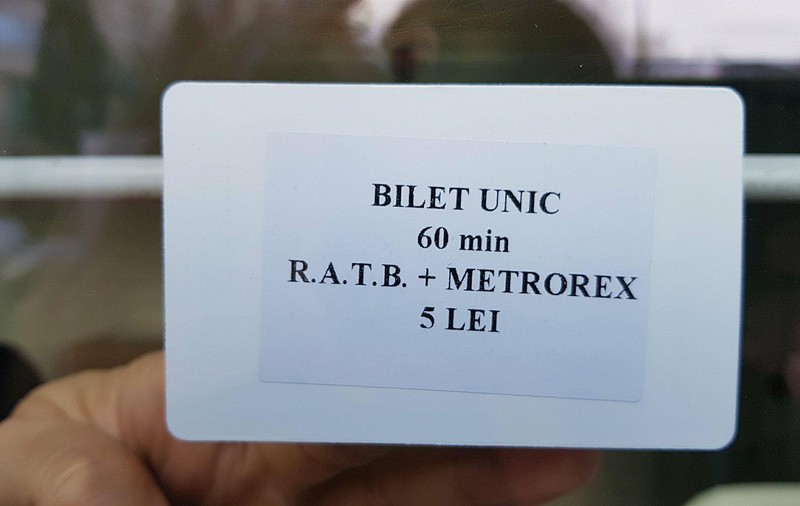 Cum arată biletul unic RATB-Metrorex, pus în circulație de astăzi