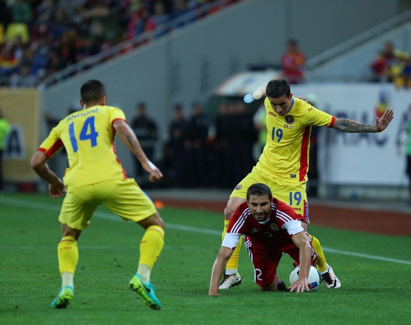 Euro 2016. România - Georgia 5-1. Ziua cadourilor! Start furibund: trei minute, două goluri! Stancu și Popa au lovit bara / FOTO&VIDEO