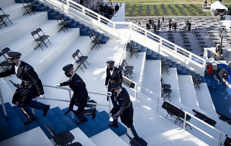 Alertă de securitate la Capitoliu, în timpul repetițiilor pentru ceremonia de învestire a lui Joe Biden