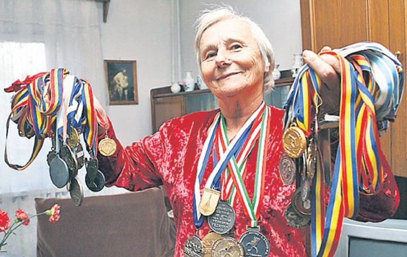 Elena Pagu a câștigat Campionatul Mondial de Marș Sportiv. Românca are 90 de ani