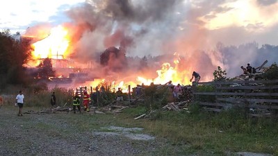 incendiu pensiune rasnov