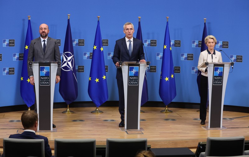 UE și NATO se angajează să-și extindă colaborarea. Declarație comună semnată marți de liderii organizațiilor