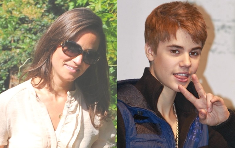 Justin Bieber, vrăjit de Pippa Middleton, îi îmbogățește pe părinții ei