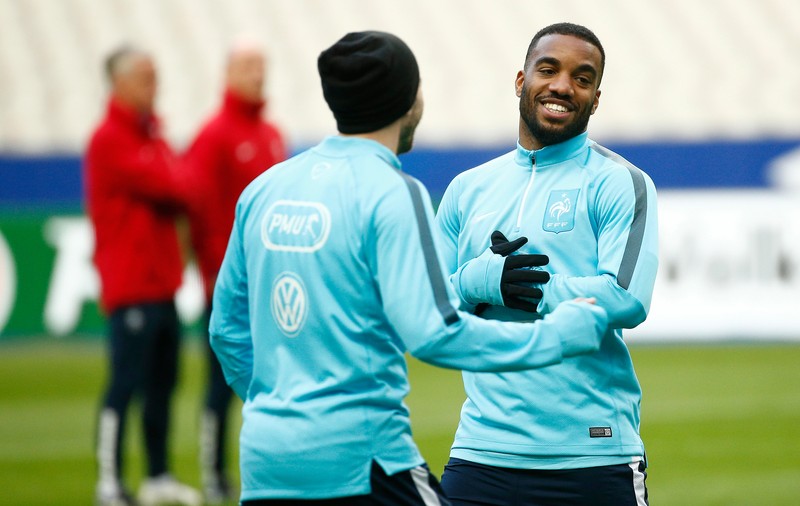 Într-un meci școală, Franța a învins Bayonne Under 19. Lacazette a marcat trei goluri