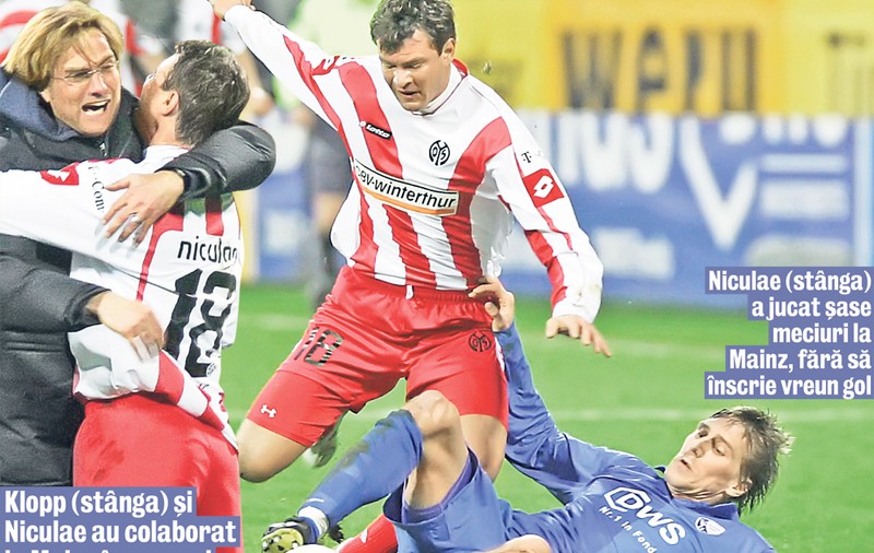 Marius Niculae a fost pregătit în 2007 de Jürgen Klopp, antrenorul care are Germania la picioare
