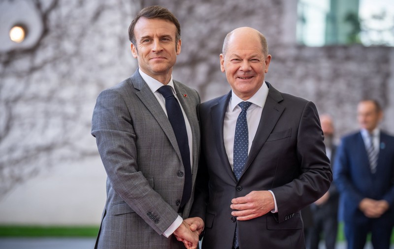 Olaf Scholz, înainte de a-l primi pe Emmanuel Macron: „Europa este pe moarte”