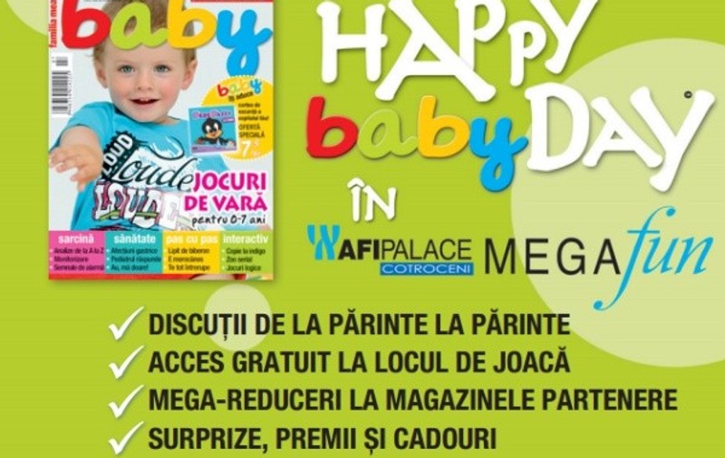 Vino cu copiii la Happy Baby Day!